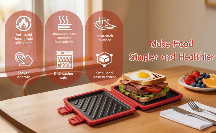Cara Menggunakan Dulang Pemanggang Microwave (Dengan Masa Memasak Sebenar)