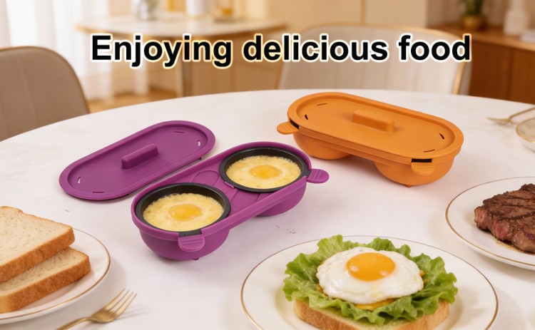 portable microwave sandwich toaster tray for quick breakfast cooking