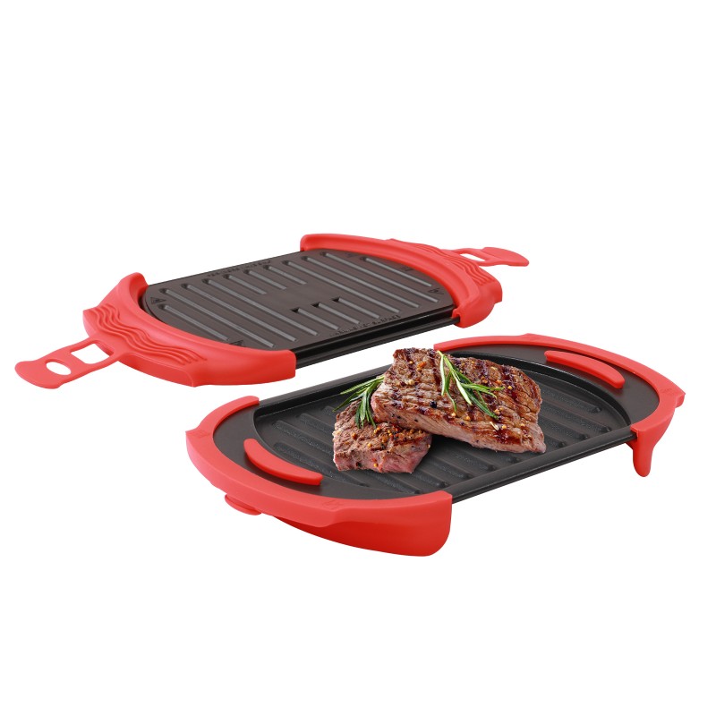 Baki Pemanggang Roti Microwave Square