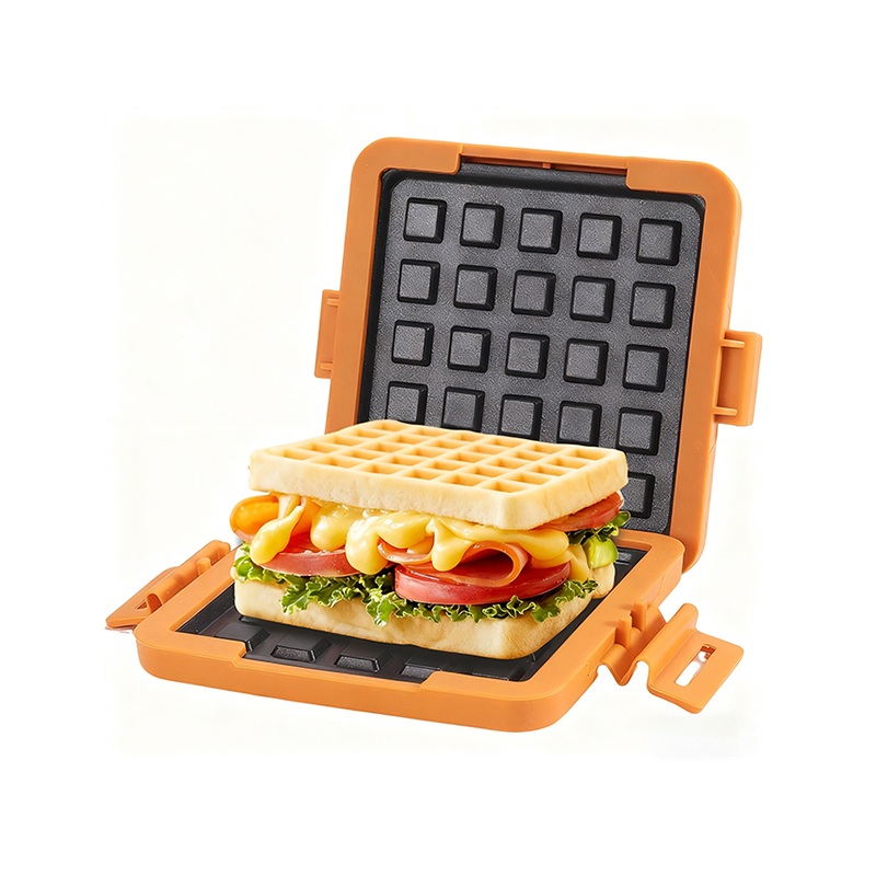 Dulang Pemanggang Pembakar Roti Wafel Microwave